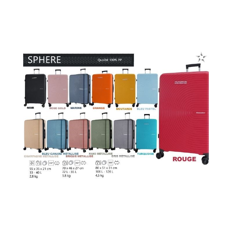 sphere trolley 4rd tsa s (55x37x20cm - 33l/40l)
